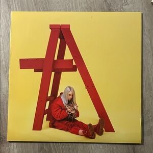 Billie Eilish “Don’t Smile At Me” Red Vinyl Record Special Release